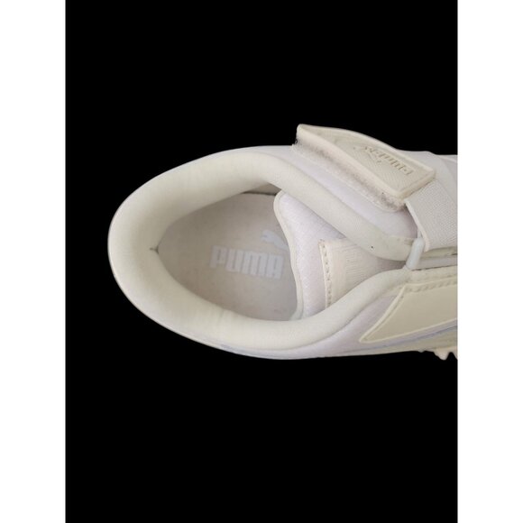 NWOB Puma Mostro Archive Sneaker Vapor Gray Frosted Ivory Spiked Shoes Sz 4 - Picture 8 of 10